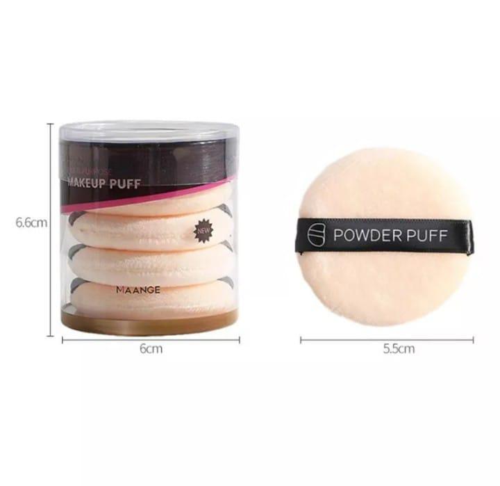 Peach Cotton Powder Puff